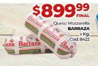 Diarco Queso mozzarella barraza oferta