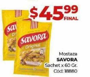 Diarco Mostaza savora sachet oferta
