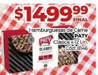 Diarco Hamburguesa de carne paty oferta