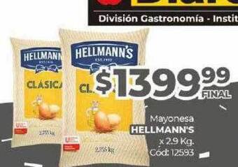 Diarco Mayonesa hellmann's oferta