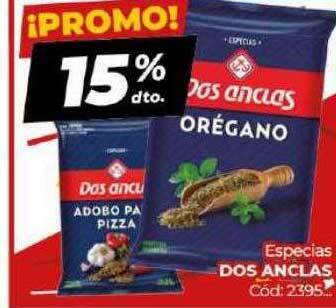 Diarco Especias dos anclas oferta