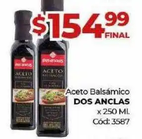 Diarco Aceto balsamico dos anclas oferta