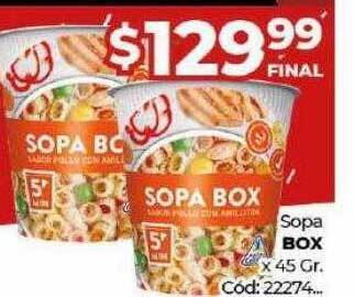 Diarco Sopa box oferta