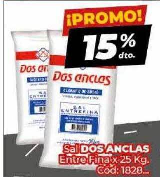Diarco Sal dos anclas oferta
