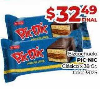 Diarco Bizcochuelo pic-nic oferta
