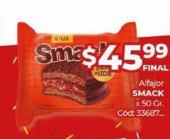 Diarco Alfajor smack oferta