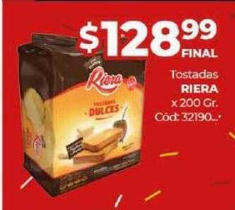 Diarco Tostadas riera oferta