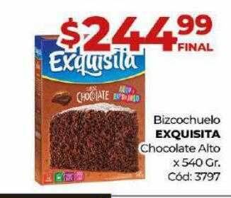 Diarco Bizcochuelo exquisita chocolate alto oferta