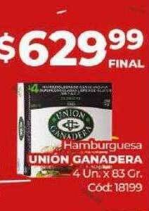 Diarco Hamburguesa union ganadera oferta