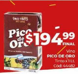 Diarco Vino pico de oro oferta