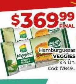 Diarco Hamburguesas veggies oferta