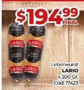 Diarco Leberwurst lario oferta