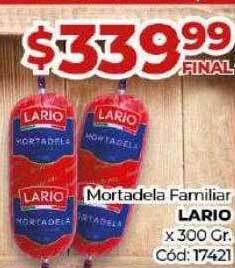 Diarco Mortadela familiar lario oferta