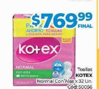 Diarco Toallas kotex oferta