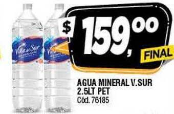 Supermercados Yaguar Agua mineral v.sur oferta