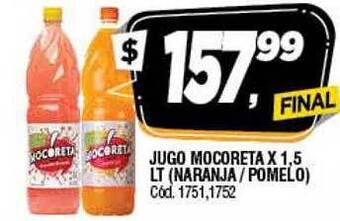 Supermercados Yaguar Jugo mocoreta oferta