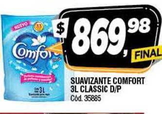 Supermercados Yaguar Suavizante comfort 3l classic d p oferta