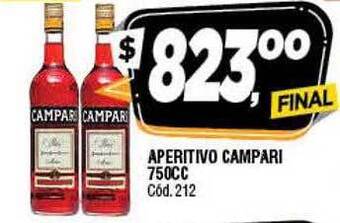 Supermercados Yaguar Aperitivo campari oferta