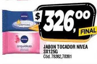Supermercados Yaguar Jabon tocador nivea oferta