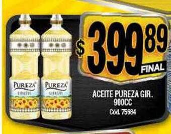 Supermercados Yaguar Aceite pureza gir. oferta