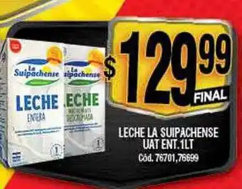 Supermercados Yaguar Leche la suipachense uat ent. oferta