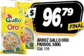 Supermercados Yaguar Arroz gallo oro parboil oferta