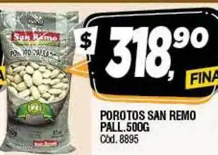 Supermercados Yaguar Porotos san remo pall. oferta