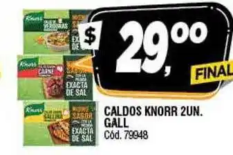 Supermercados Yaguar Caldos knorr gall oferta