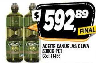 Supermercados Yaguar Aceite canuelas oliva oferta