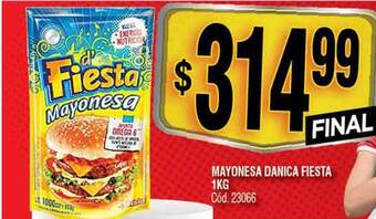 Supermercados Yaguar Mayonesa danica fiesta oferta