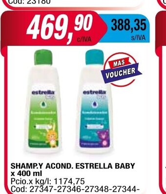 Maxiconsumo Shamp Y Acond Estrella Baby oferta