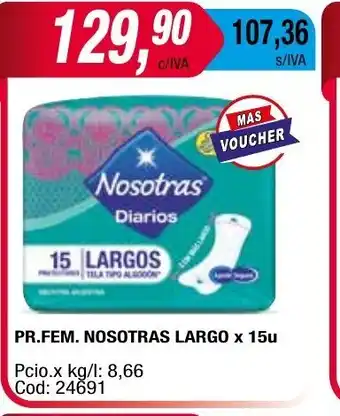Maxiconsumo Nosotras Fem Largo oferta