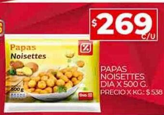 Supermercados DIA Papas noisettes oferta