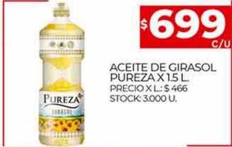 Supermercados DIA Aceite de girasol pureza oferta