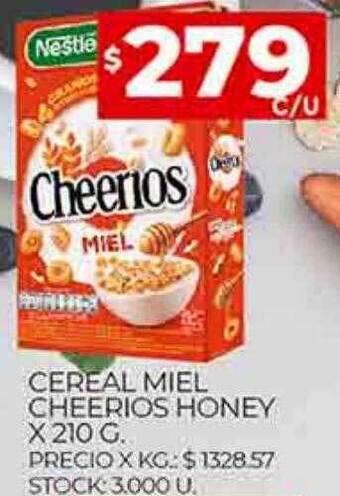 Supermercados DIA Cereal miel cheerios honey oferta