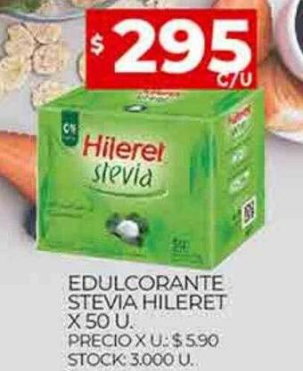 Supermercados DIA Edulcorante stevia hileret oferta