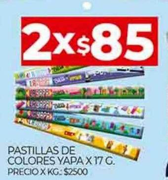 Supermercados DIA Pastillas de colores yapa oferta