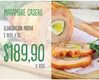 Jumbo Matambre casero oferta