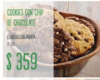 Jumbo Cookies con chip de chocolate oferta