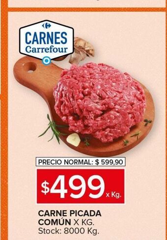 Carrefour Maxi Carne picada comun oferta