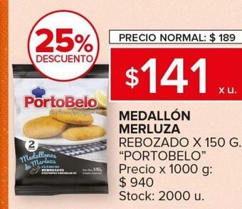 Carrefour Maxi Medallon merluza oferta