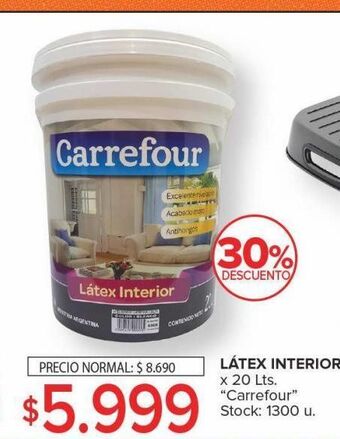 Carrefour Maxi Latex interior oferta