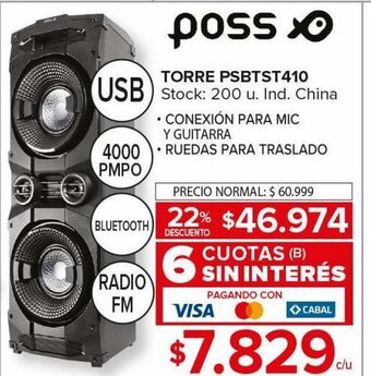 Carrefour Maxi Torre poss oferta