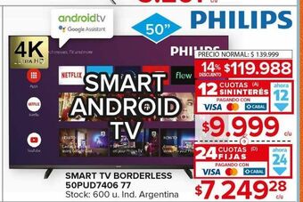 Carrefour Maxi Smart tv borderless oferta