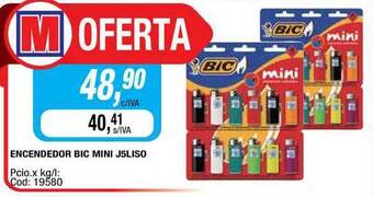 Maxiconsumo Encendedor Bic Mini J5liso oferta