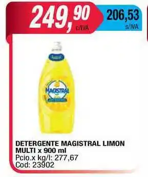 Maxiconsumo Detergente Magistral Limon Multi oferta