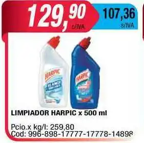Maxiconsumo Limpiador Harpic x500 ml oferta