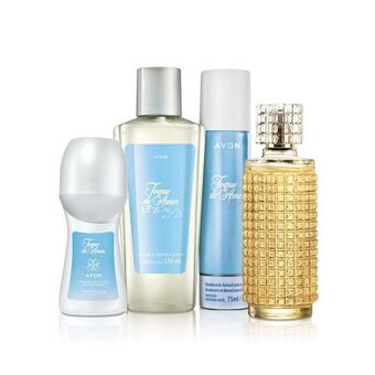 Avon Set x4 toque de amor oferta