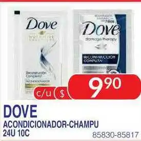 Masivos Dove Acondicionador-Champu 24U 10C oferta