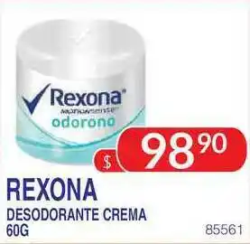 Masivos Rexona Desodorante Crema 60G oferta